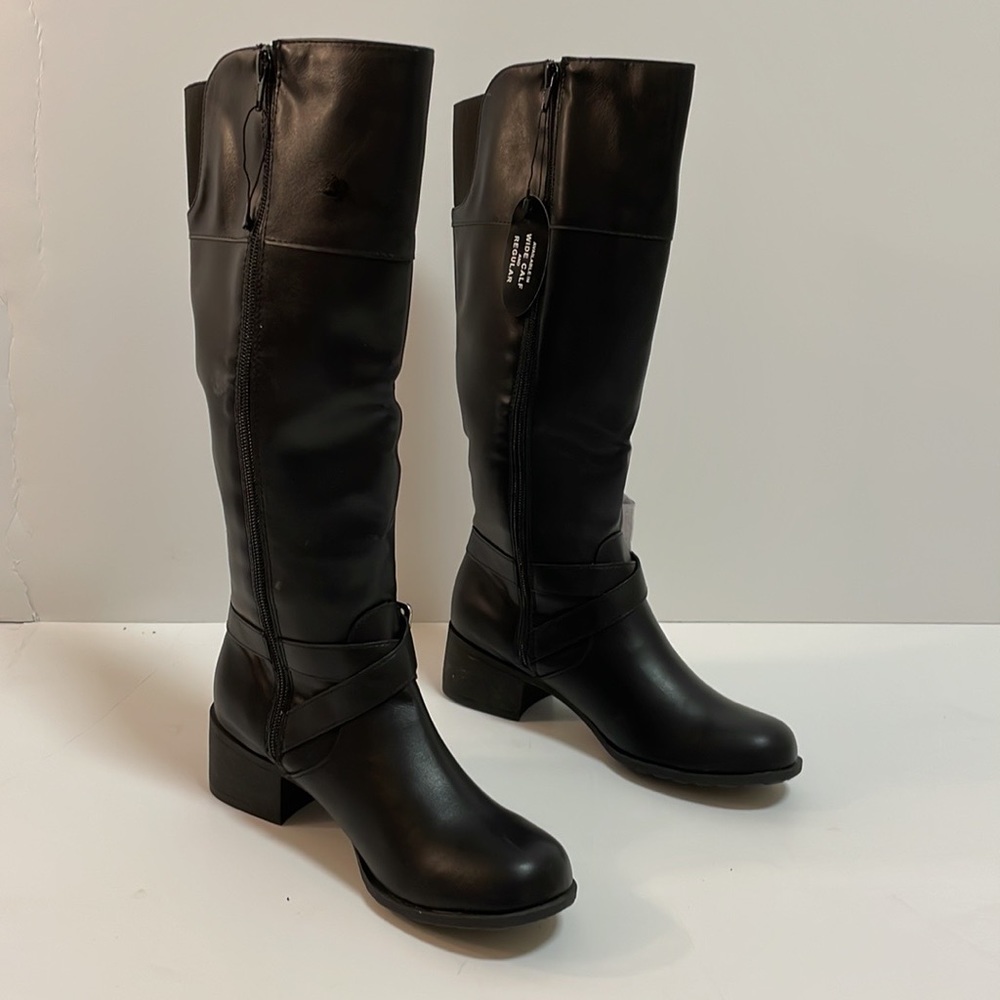 Style & Co Marliee Wide-Calf Riding Boots, created for Macy’s